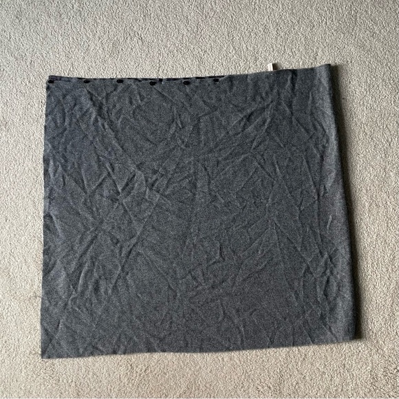 New! Red Envelope 100% cashmere Poncho dark gray nwot 47130 - Picture 12 of 16